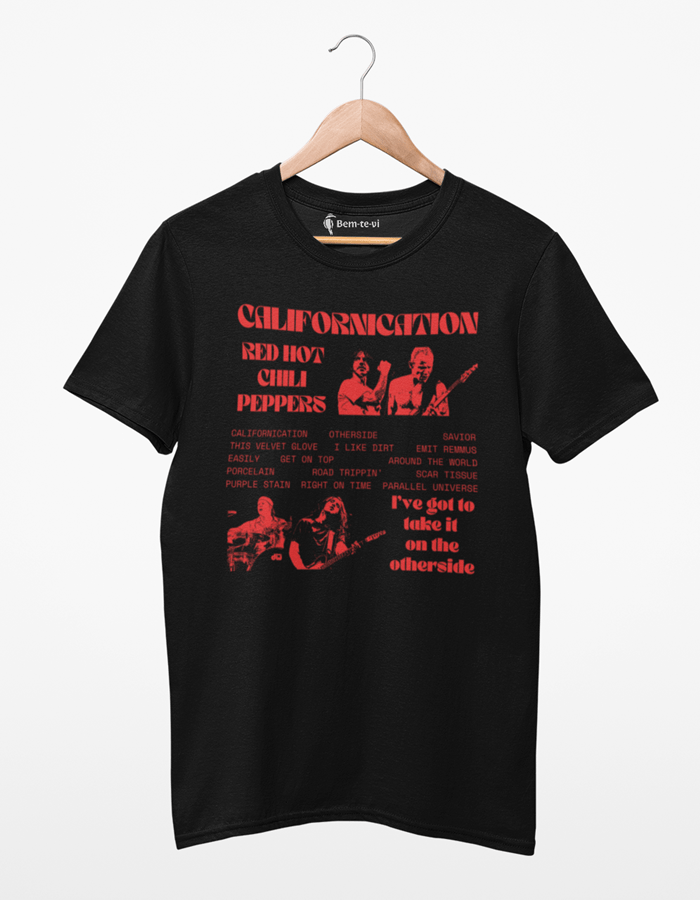 Camiseta Californication tracklist