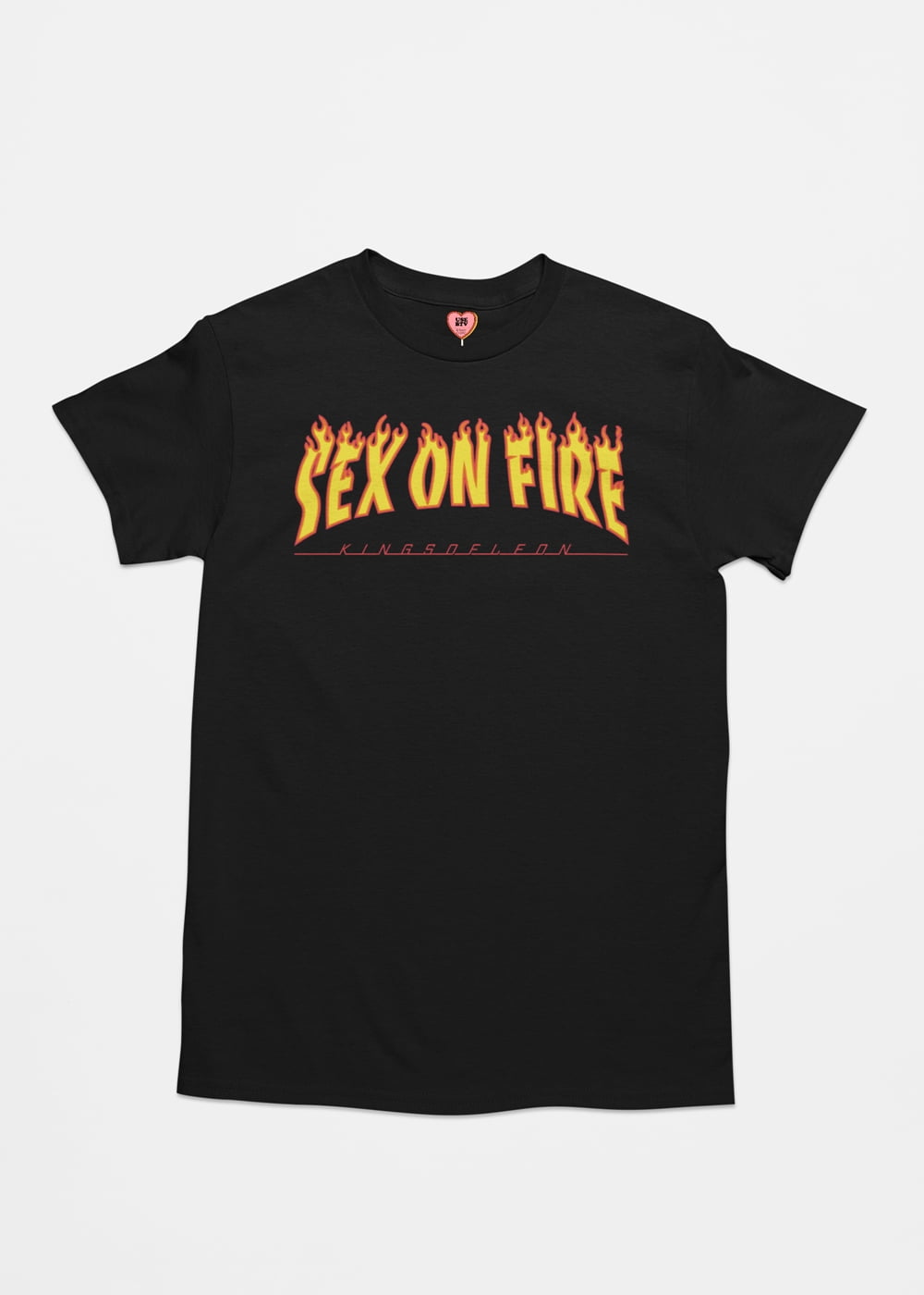 camiseta sex on fire