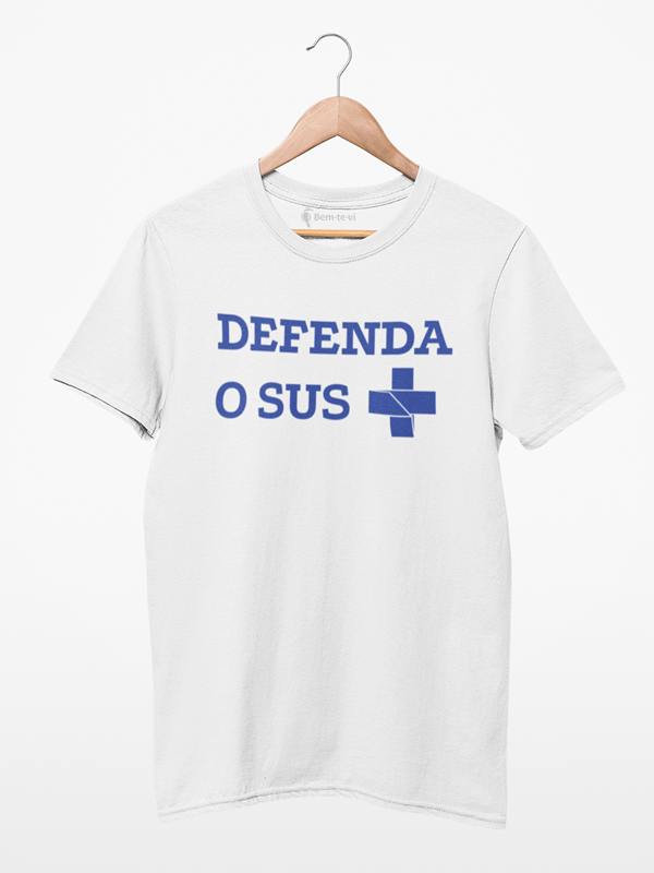 Camiseta Defenda O SUS
