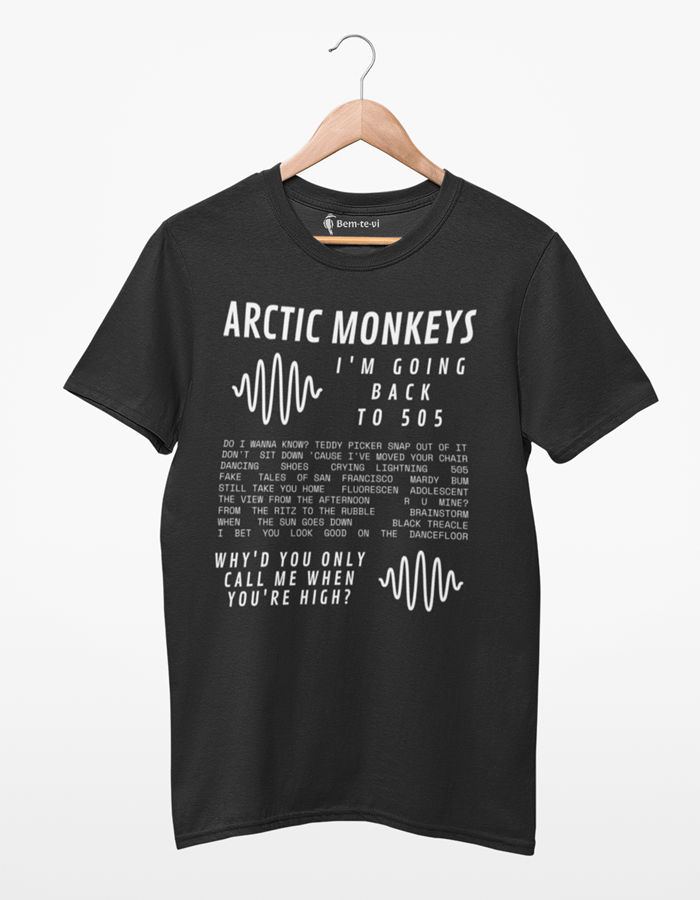 Camiseta Arctic Monkeys Setlist