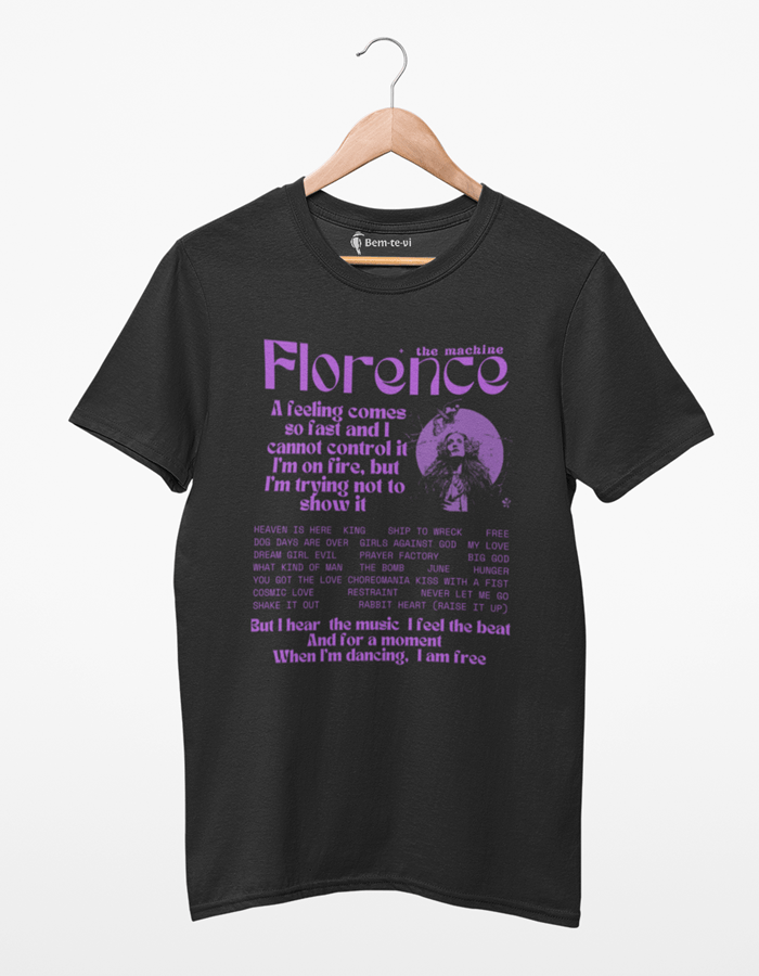 Camiseta Camiseta Florence And The Machine Dance Fever Setlist