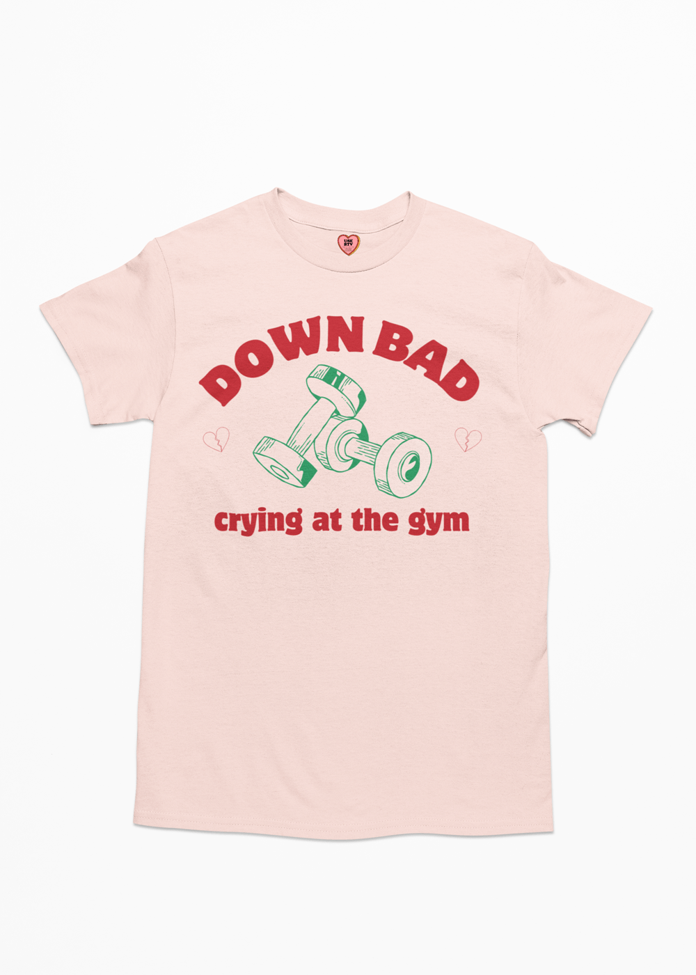 Camiseta crying at the gym
