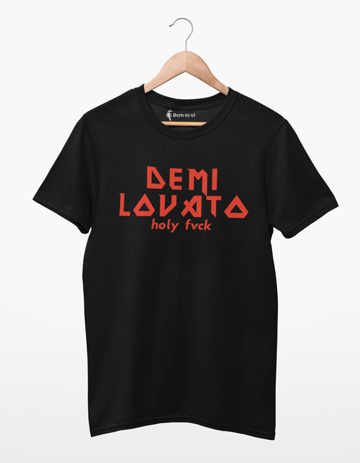 Camiseta Holy Fvck frente e costas