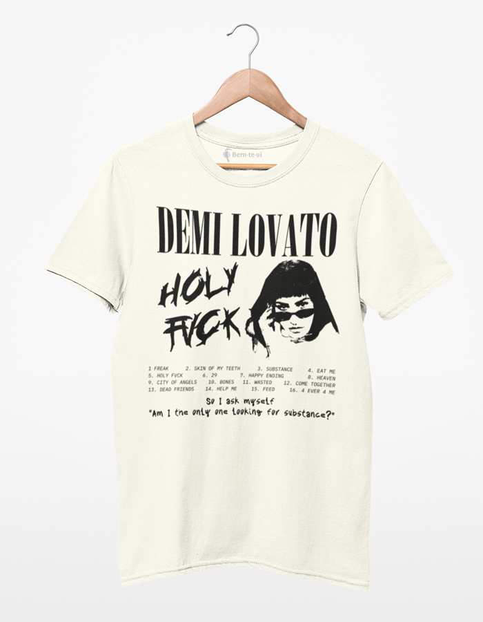 Camiseta Tracklist Holy Fvck