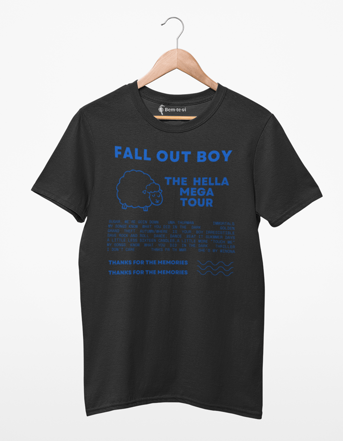 my chemical romance fall out boy tour shirt
