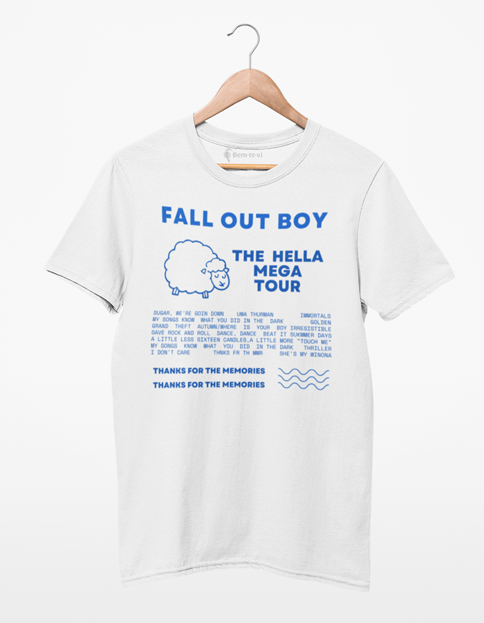 Camiseta Fall Out Boy Tour