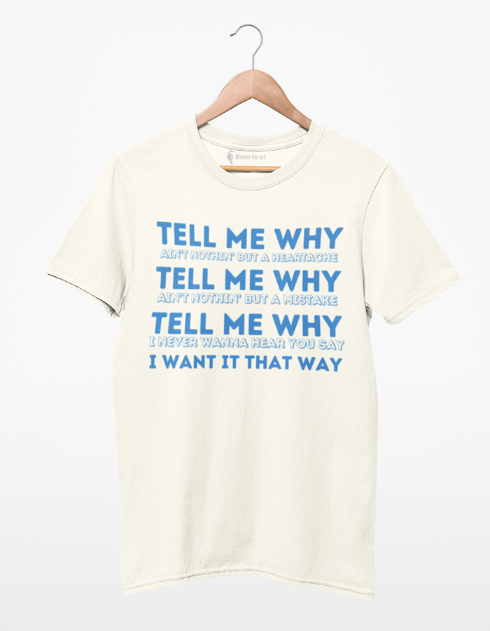 Camiseta Tell Me Why - Use Bem-te-vi