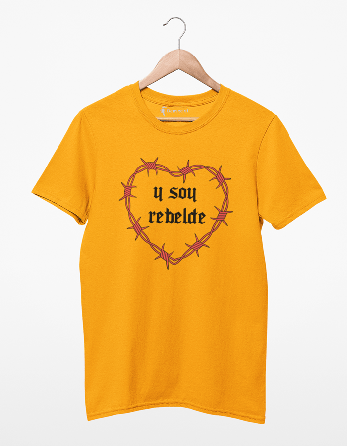 camiseta y soy rebelde