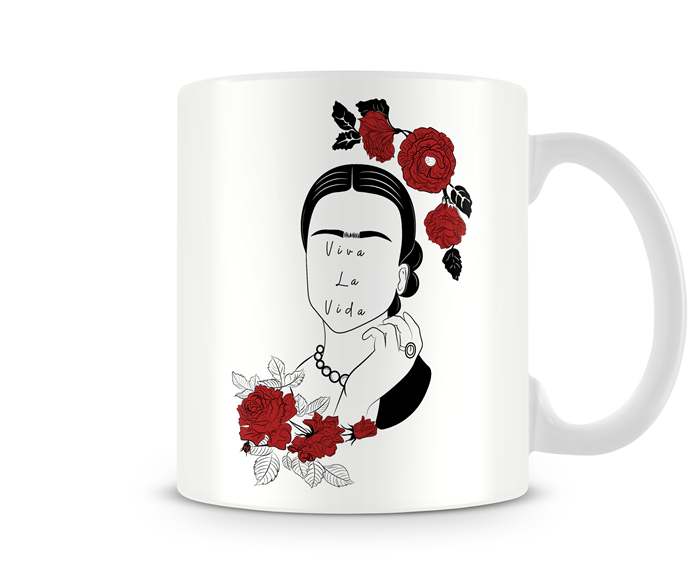 Caneca Frida Kahlo - Viva la Vida