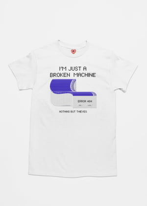 camiseta broken machine 