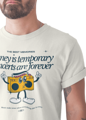 Camiseta concerts are forever