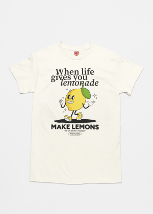 camiseta  make lemons