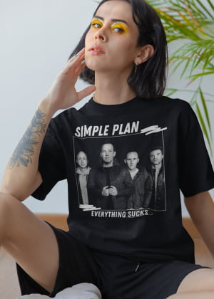 Camiseta Simple Plan Vintage