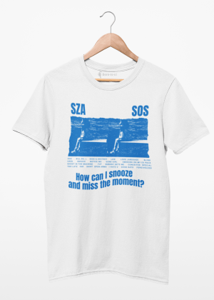 Camiseta SOS Tracklist