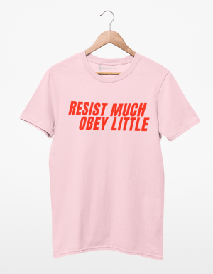 Camiseta Walt Whitman Resist Much Obey Little