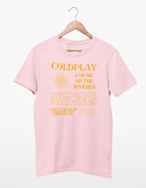 Camiseta Coldplay A Music Of Spheres tour