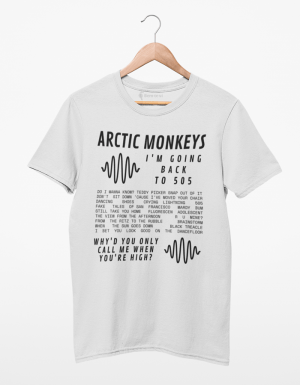 Camiseta Arctic Monkeys Setlist