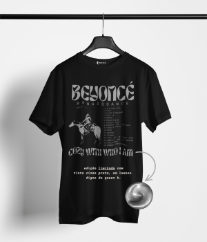 Camiseta Beyoncé Renaissance Silver