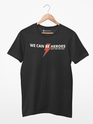 Camiseta David Bowie Heroes 