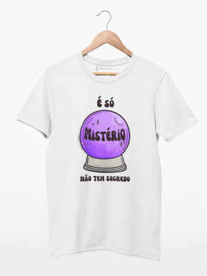 Camiseta é só mistério