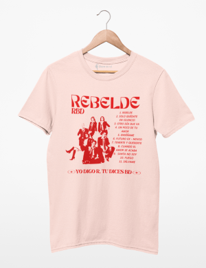 Camiseta Tracklist Rebelde 