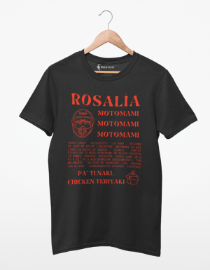camiseta rosalía setlist