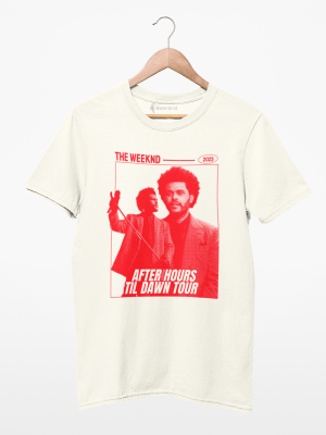 camiseta the weeknd vintage