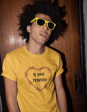 camiseta y soy rebelde