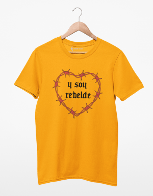 camiseta y soy rebelde