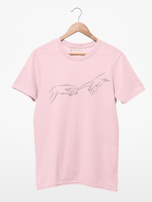 Camiseta Criação De Adão Minimalista 