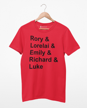 Camiseta Gilmore Girls Personagens