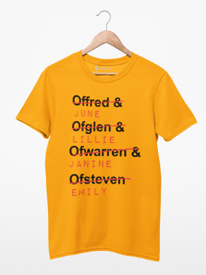 Camiseta Handmaid's Tale Personagens