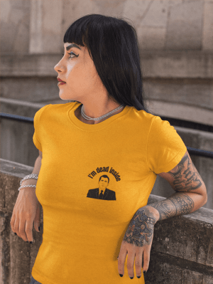 Camiseta The Office I'm Dead Inside Minimalista