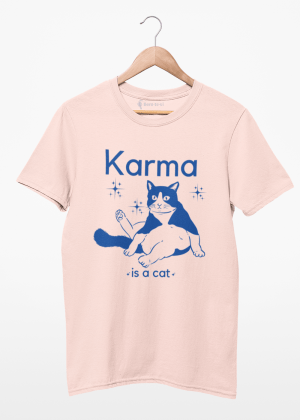 Camiseta Cat Karma 