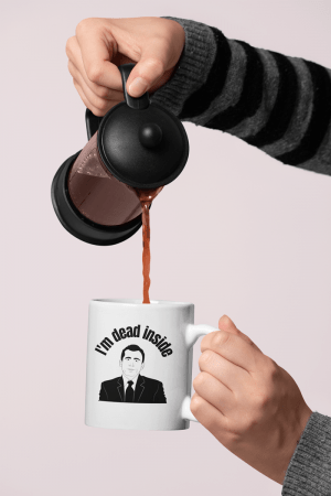 Caneca The Office - Dead inside