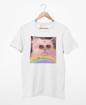 Camiseta gatos anonimos 100% monogamy