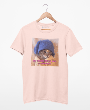 Camiseta tempos difíceis para patricinhas gatos anonimos