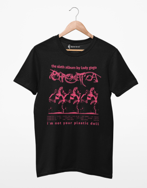 camiseta lady gaga chromatica tracklist